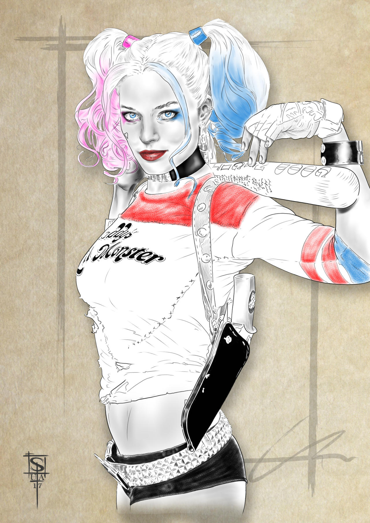 Harley Quinn - Margot Robbie - Suicide Squad by UnleashedArtTattoo on  DeviantArt