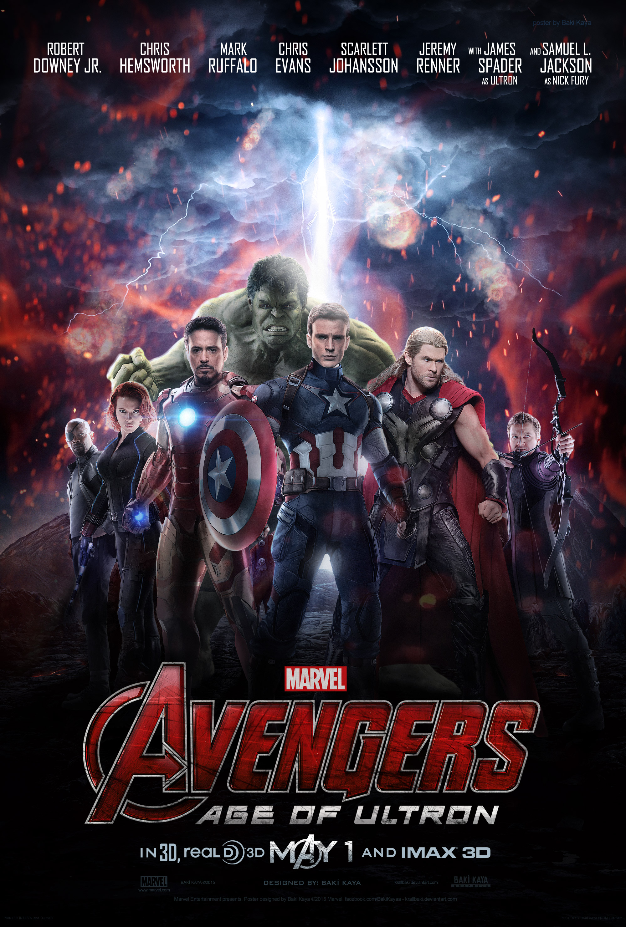 Avengers: Age of Ultron Poster