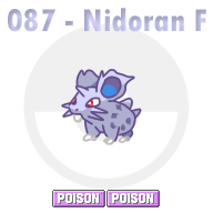 087 - Nidoran F (HGSS)