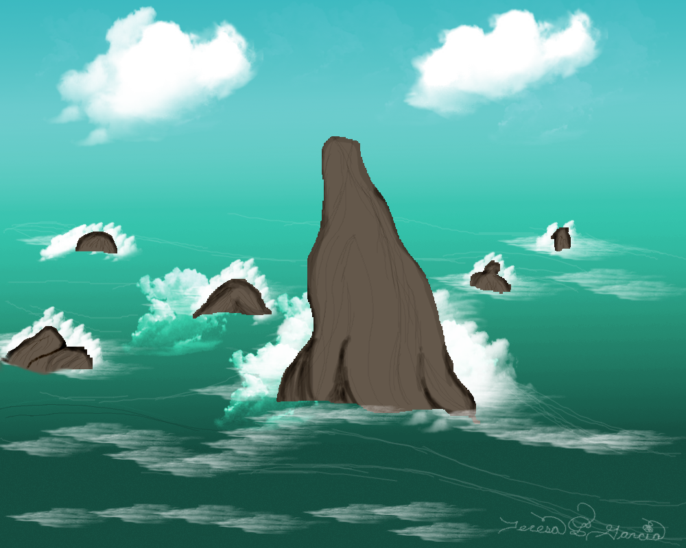 Seastacks by AmehanaRainStarDrago