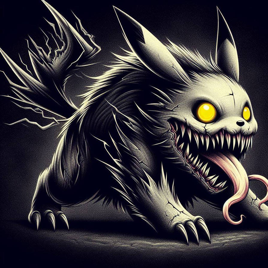 Venomized Pikachu by GrizzlyVance on DeviantArt