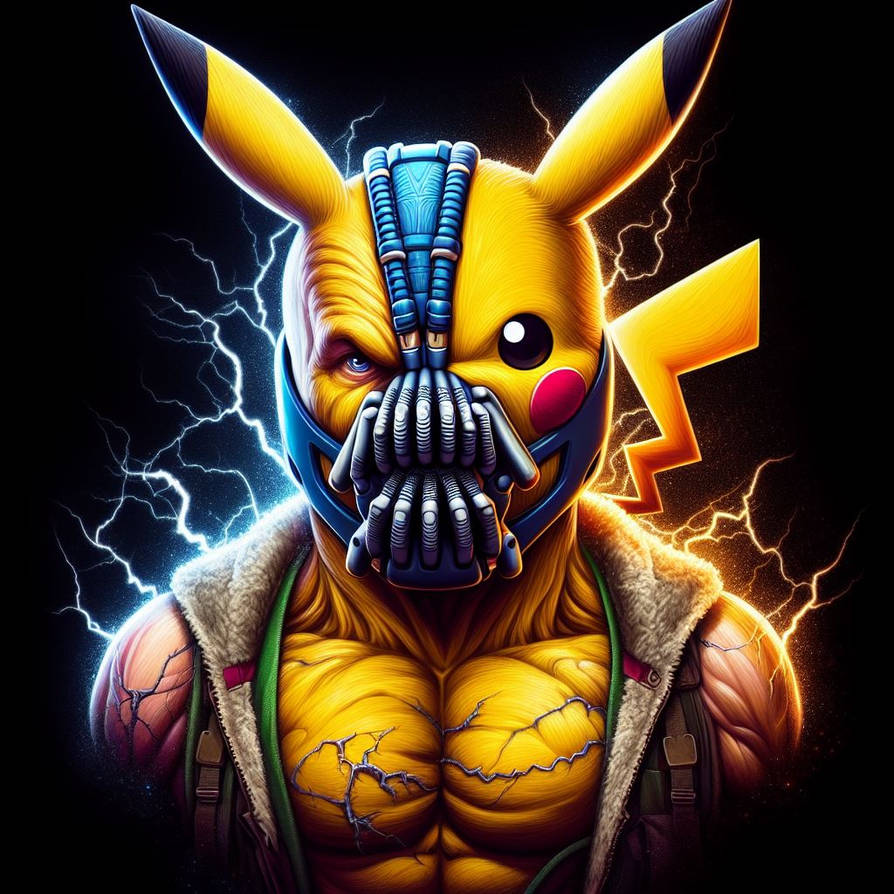 bane x pikachu by GrizzlyVance on DeviantArt