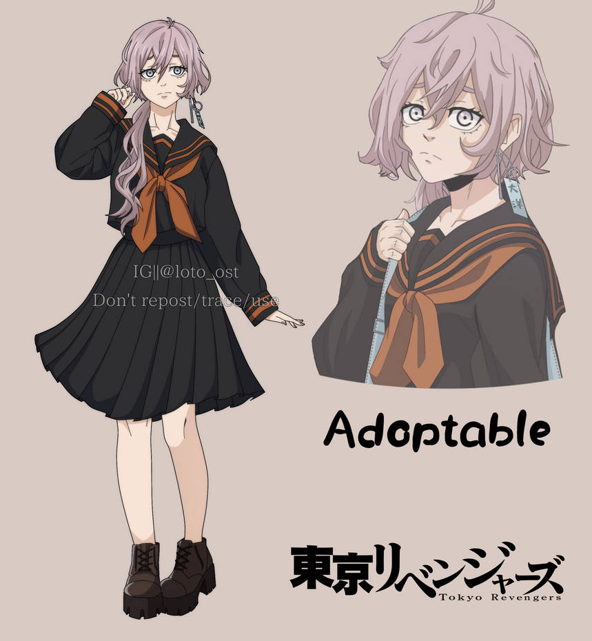 Tokyo revengers oc/adoptable/closed by ladelofi on DeviantArt