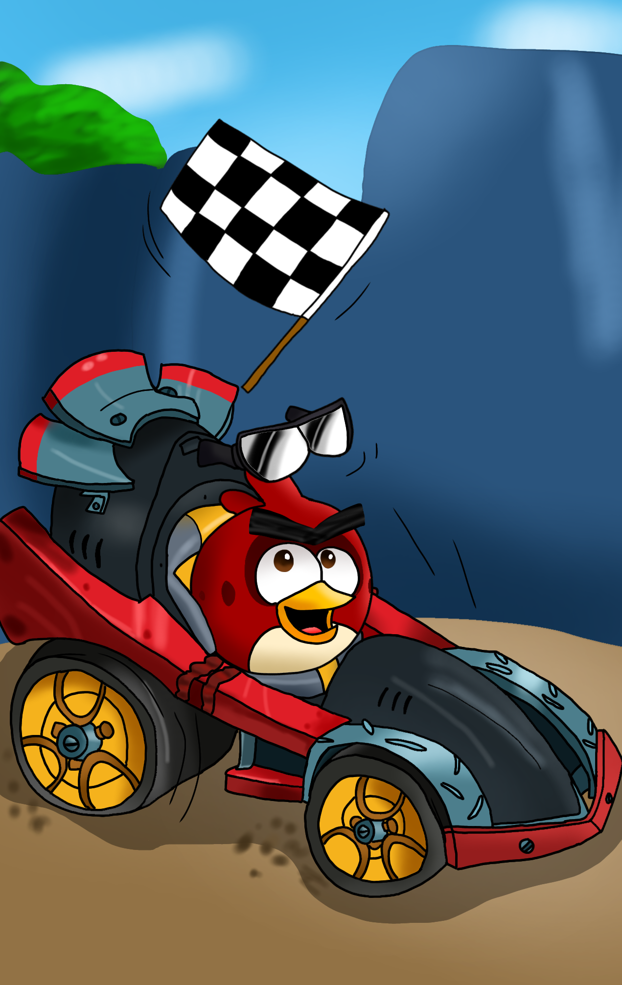 Angry Birds Go! Fanart Anniversary by KateRedBird on DeviantArt Angry Birds Go! Fanart Anniversary by KateRedBird on DeviantArt