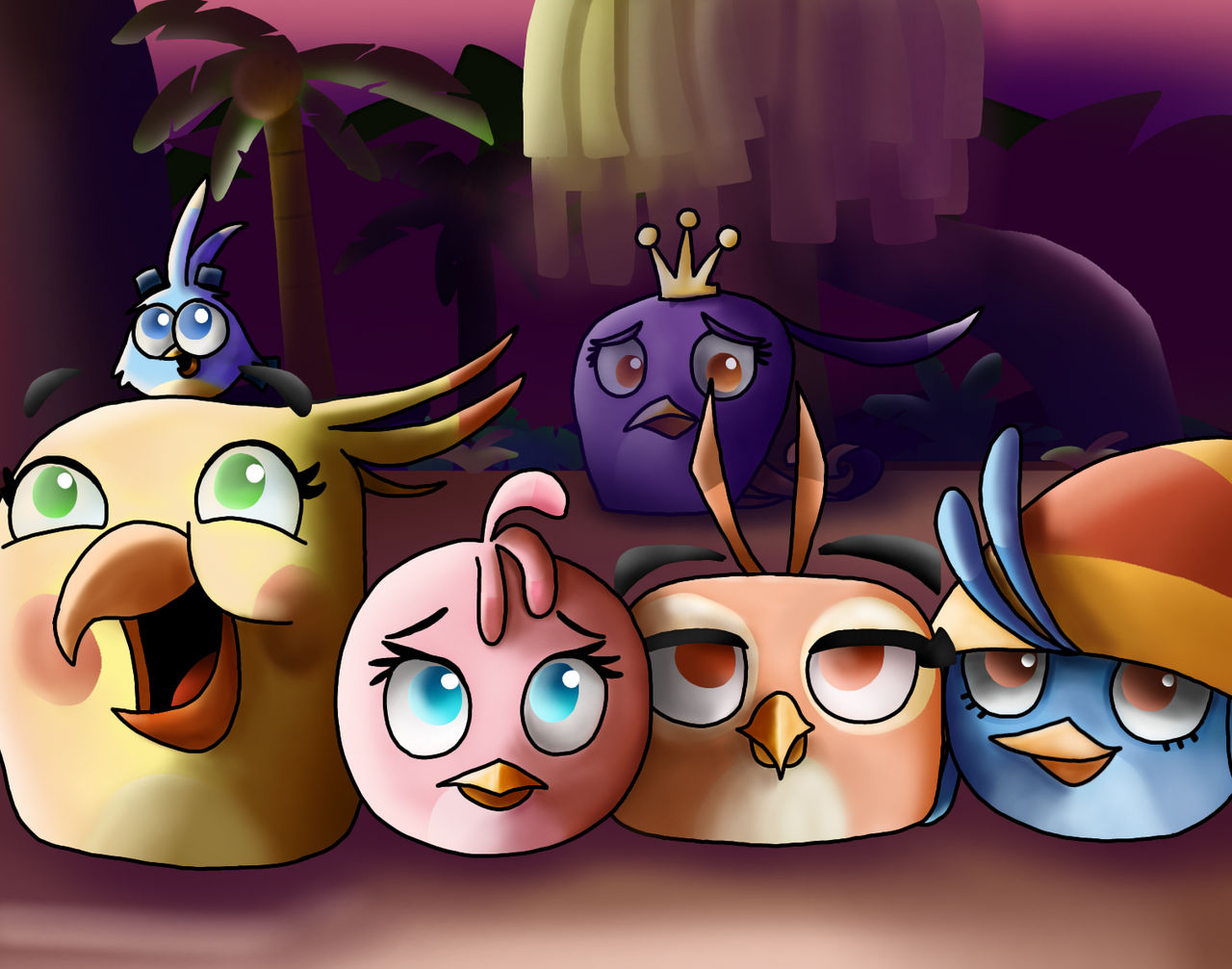 9th Anniversary Fanart Of Angry Birds Stella By KateRedBird On DeviantArt 9th-anniversary-fanart-of-angry-birds-stella-by-kateredbird-on-deviantart