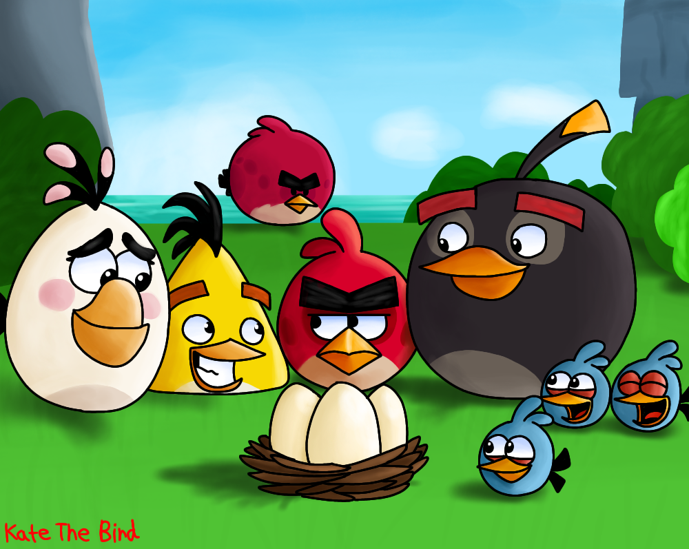 Angry Tup Late 11th anniversary pic for Angry Birds Toons by KateRedBird on ...