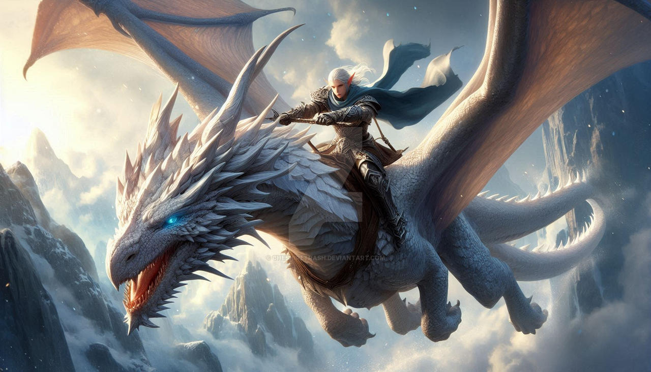 Dragon Rider by CheshireTrash on DeviantArt