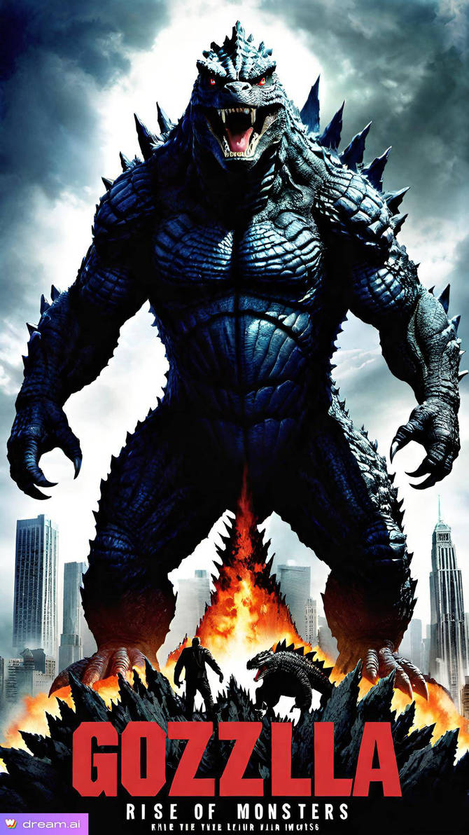 Godzilla Has Risen Godzilla. rise of monsters by furryyiff545 on DeviantArt
