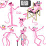 PinkPantherFanfic_ExplorationSketchesColor_Pink
