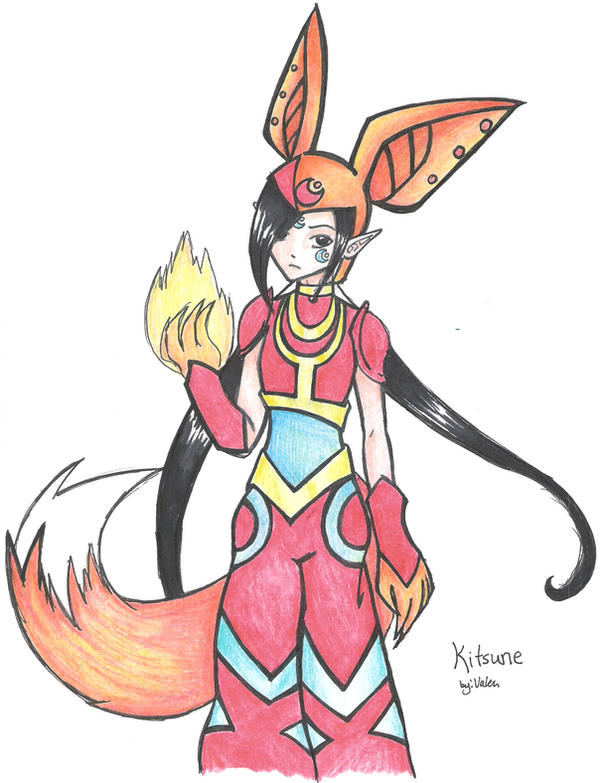 Invader Val Kitsune by InvaderVal on DeviantArt