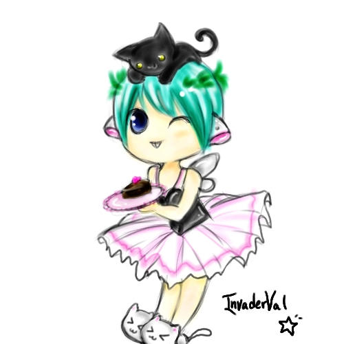 Invader Val Kawaii Arts by InvaderVal on DeviantArt