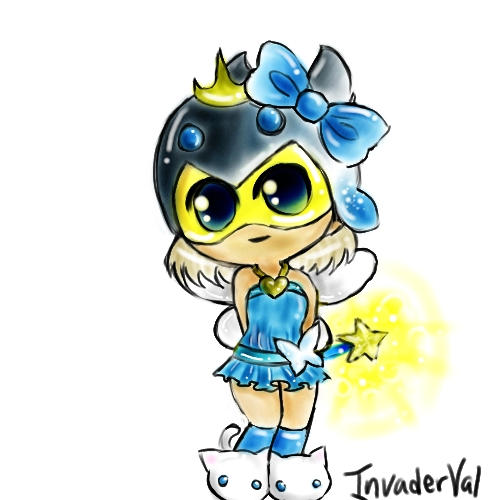 Invader Val Evil Wasabi Arts by InvaderVal on DeviantArt