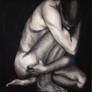 Embrace Charcoal Drawing