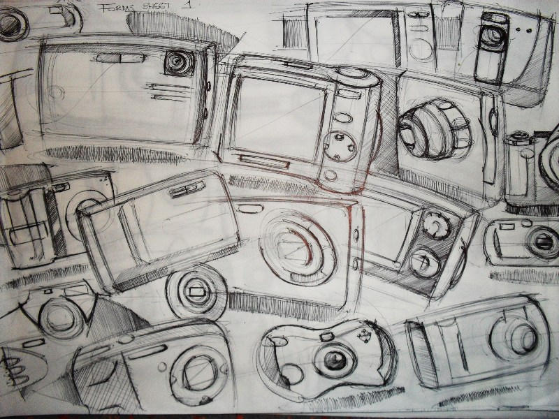 Camera Form Design Project: Camera Forms by Razza10 on DeviantArt