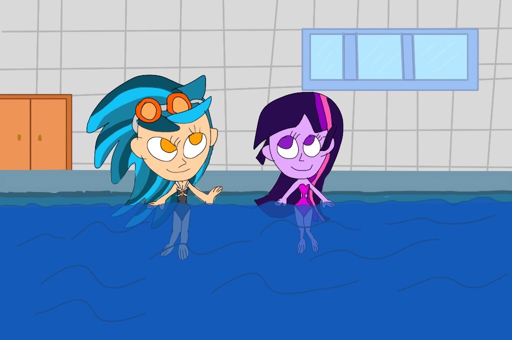 EG Indigo Zap and Twilight Sparkle Swimming Lesson by Mead1992 on DeviantArt