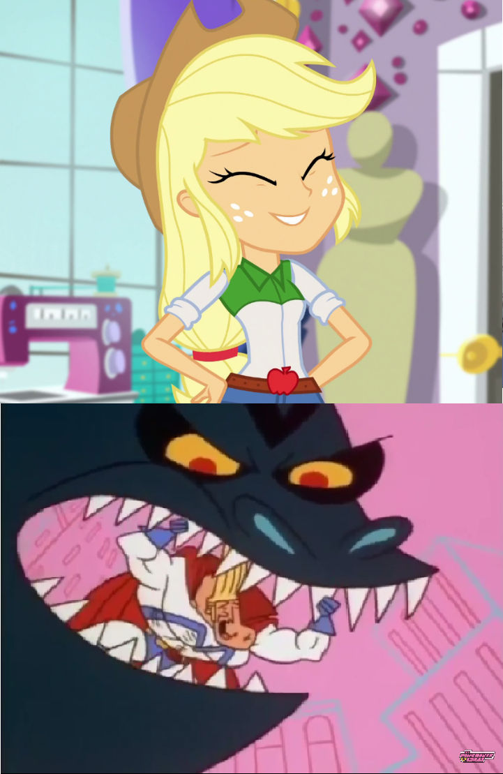 Applejack Man Applejack laughs of Major Man by Mead1992 on DeviantArt