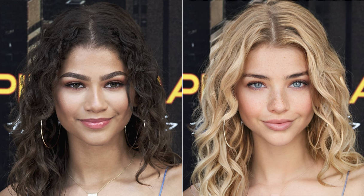 Zendaya Race Change by sophiagrace42 on DeviantArt