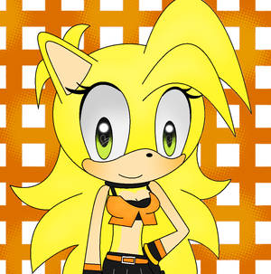 Yvonne The Blonde Hedgehog