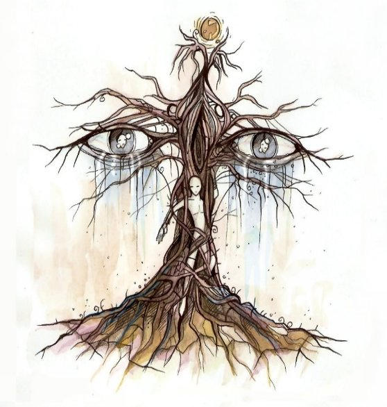 The Crying Tree by TheCreativeTwin on DeviantArt