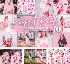 10 Perfect Pink Lightroom Mobile Desktop Presets