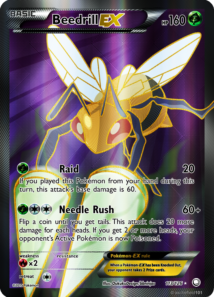 Pokemon Beedrill 160