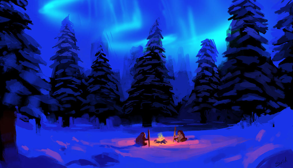 Forest Fire by Flappy-anass on DeviantArt