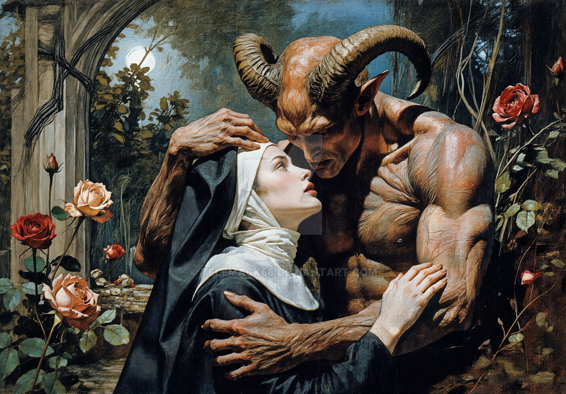 Satanic Roses Roses for the Damned by Telemack68 on DeviantArt