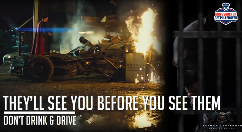 Batman Shouldn't Drink and Drive