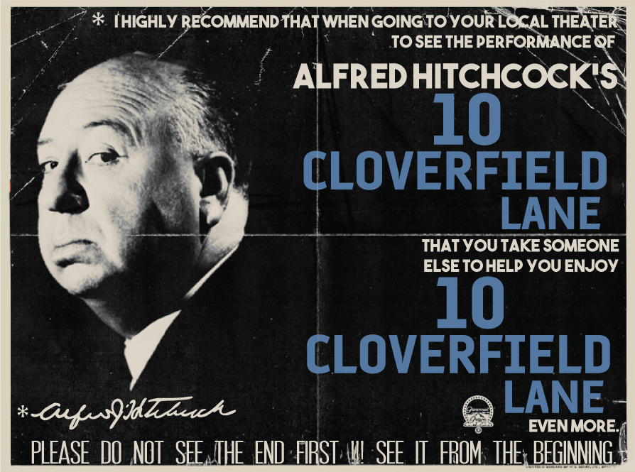 Alfred Hitchcock's 10 Cloverfield Lane