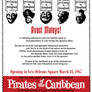 Pirates of the Caribbean (1967) Promotional Poster