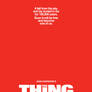 THE THING 1982 Presskit Teaser Poster