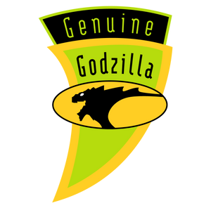 Genuine Godzilla (1998) Logo Recreation