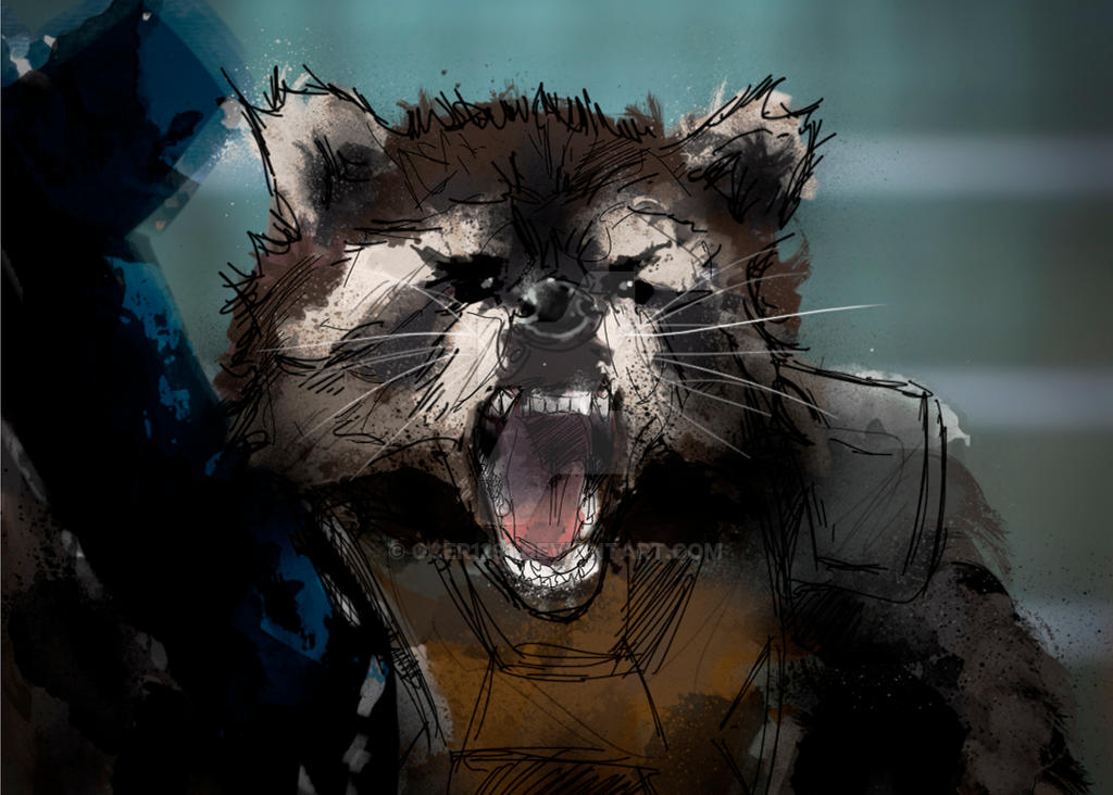 Amd Raccon Rocket Raccon by OCER1291 on DeviantArt