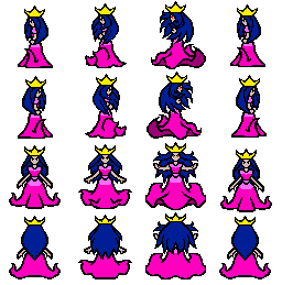 Princess Running Sprite Princess Animated sprites by Manasurge on DeviantArt