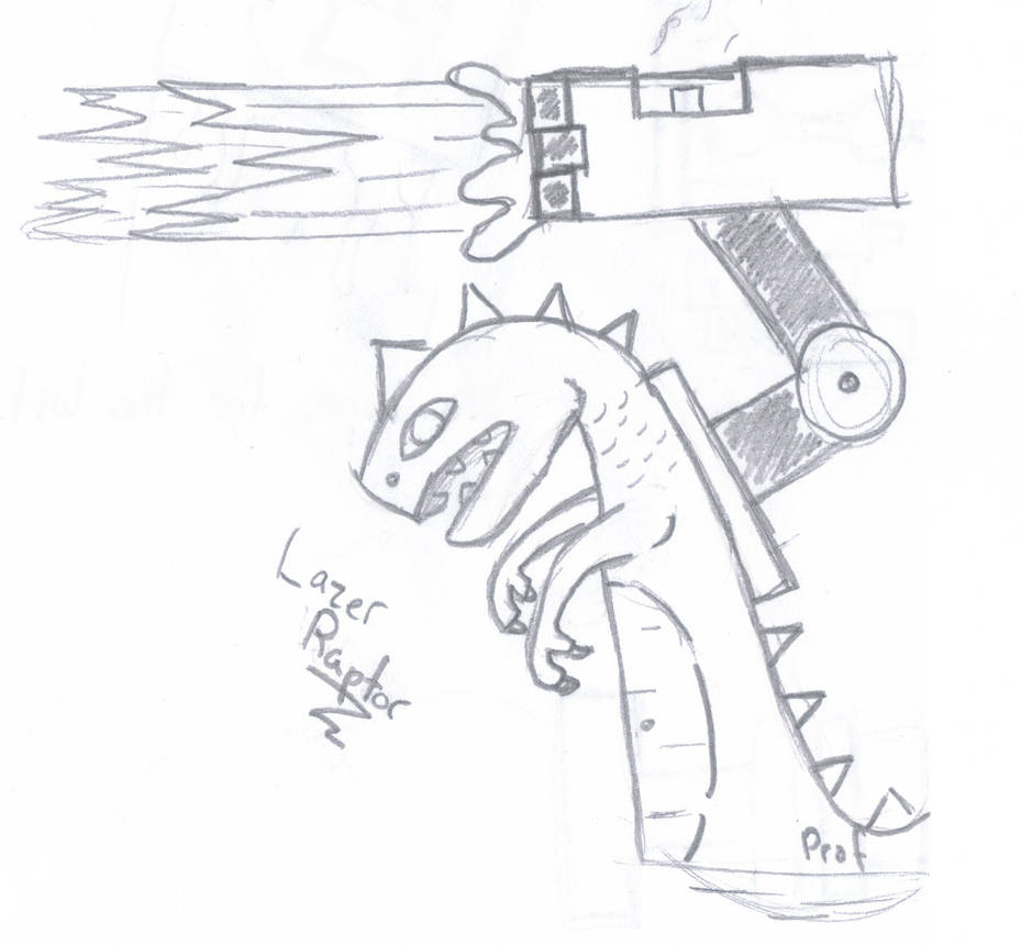 Laser Raptor by Prof-Willis on DeviantArt
