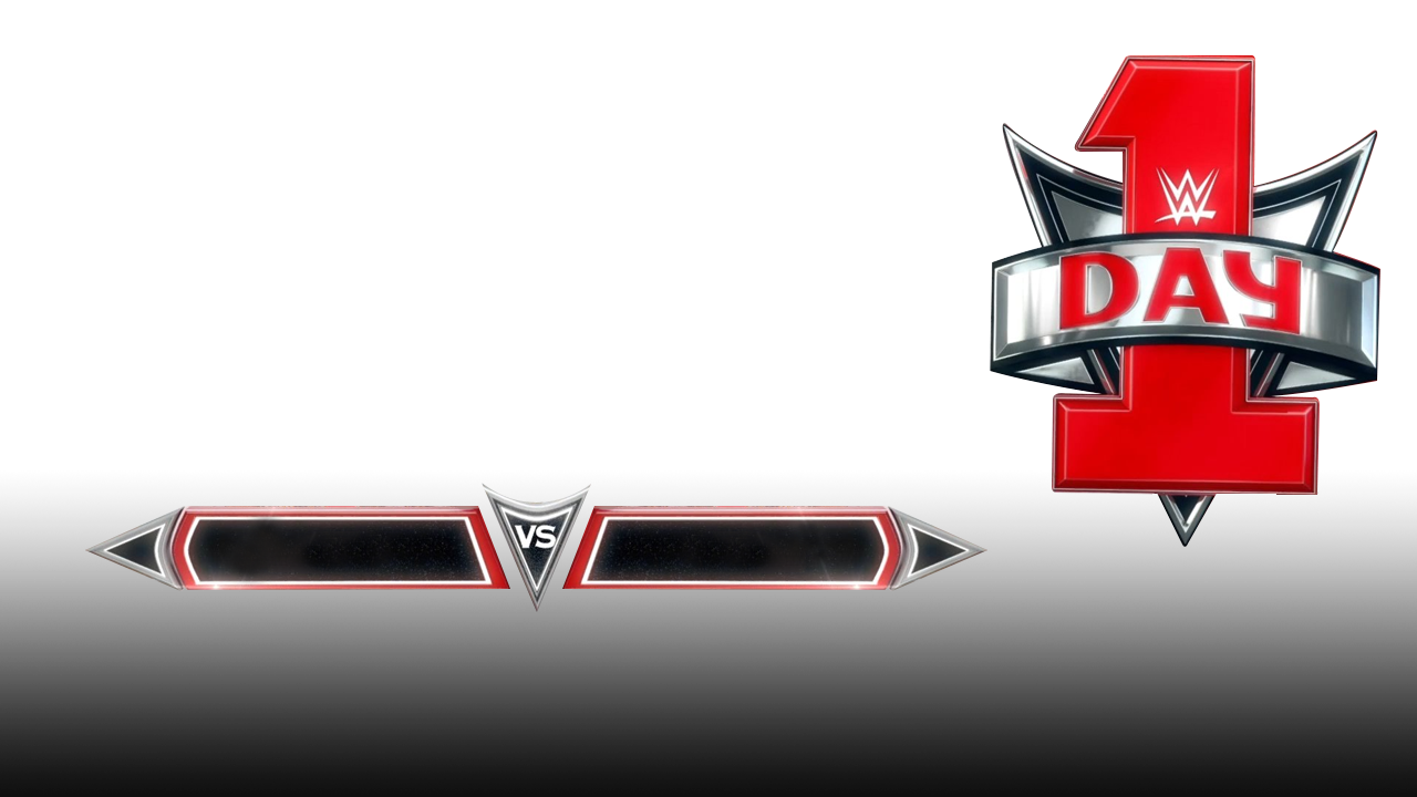 WWE Day 1 Match Card Nameplate 2022 by MackDanger1000000000 on DeviantArt