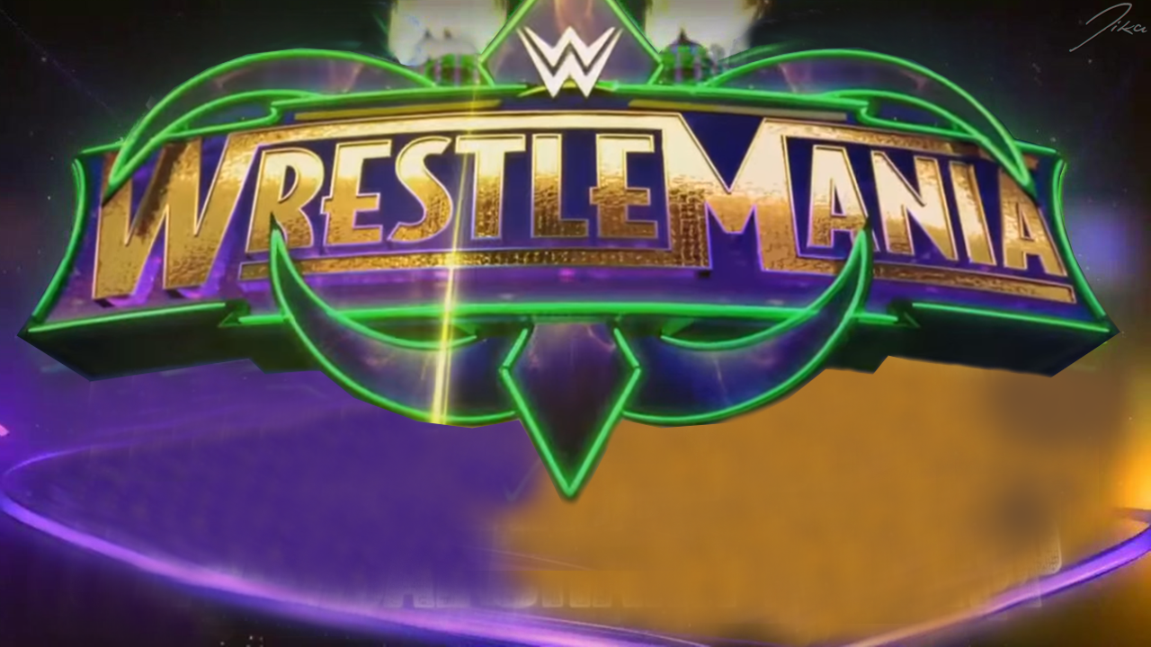 WRESTLEMANIA 34 Match Card Background by MackDanger1000000000 on