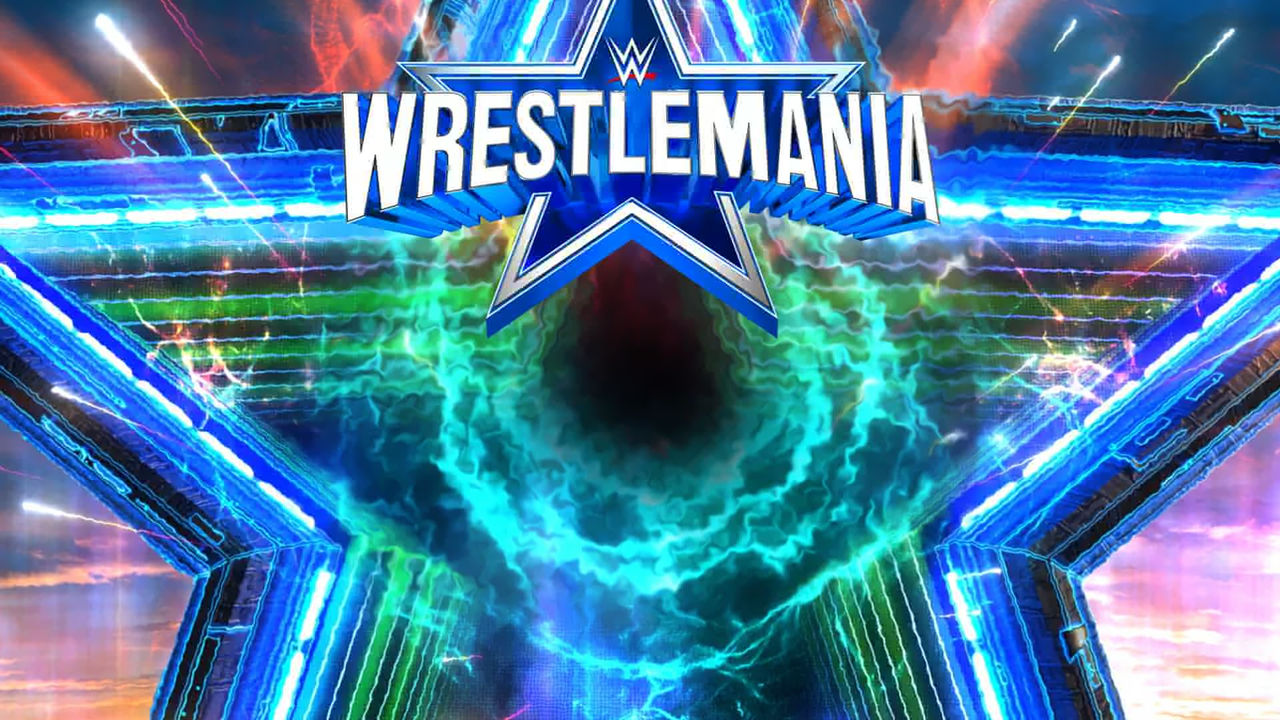 WWE 2K23 WrestleMania 38 Match Card Background by MackDanger1000000000