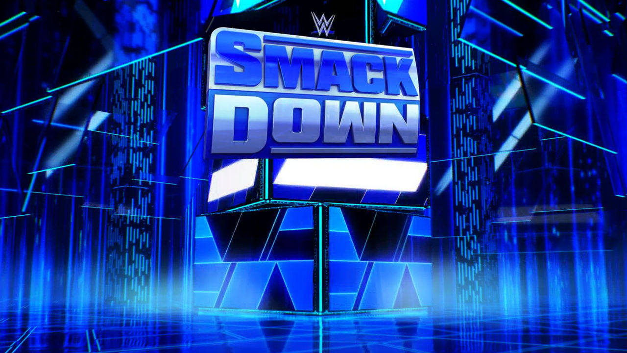 WWE 2K23 SmackDown 2025 Match Card Background by MackDanger1000000000