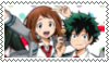 Midoriya Izuku x Uraraka Ochako stamp