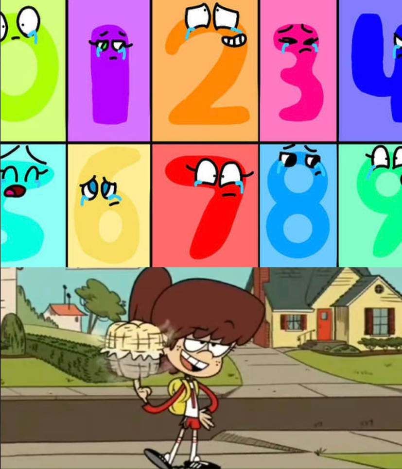 Numberjacks Z Deviantart Numberjacks are crying and Lynn Jr. is proud of it by SeanTheNickJrFan ...