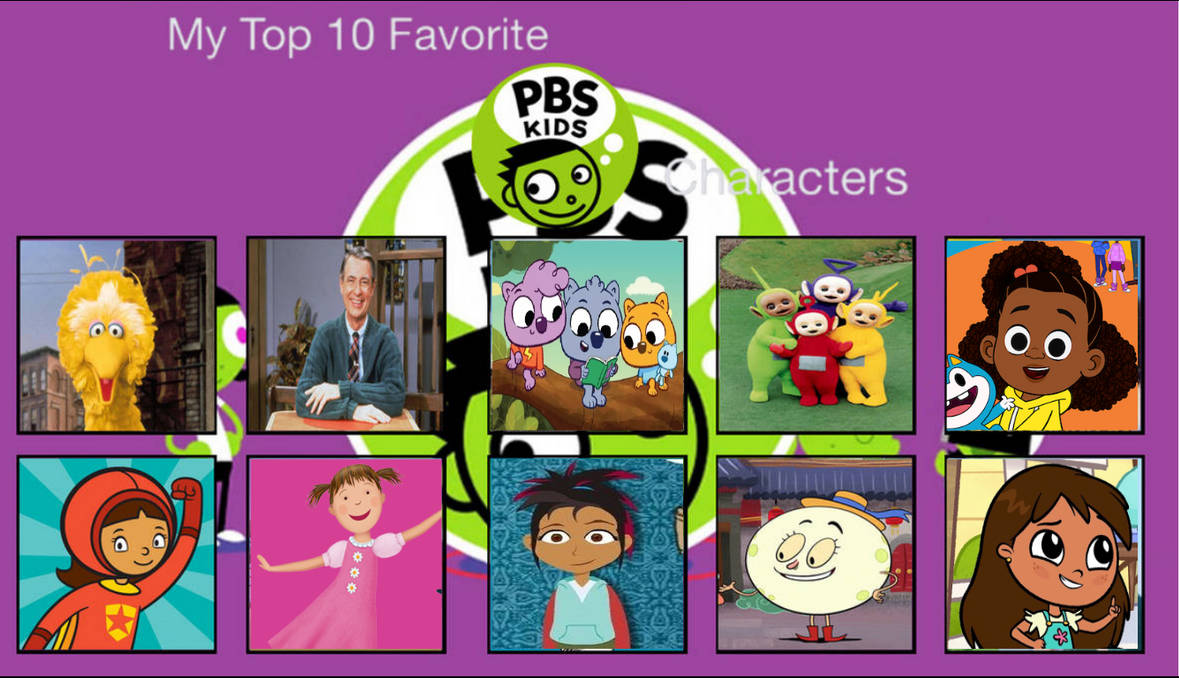 My Top 10 Favorite PBS Kids Characters by SeanTheNickJrFan on DeviantArt