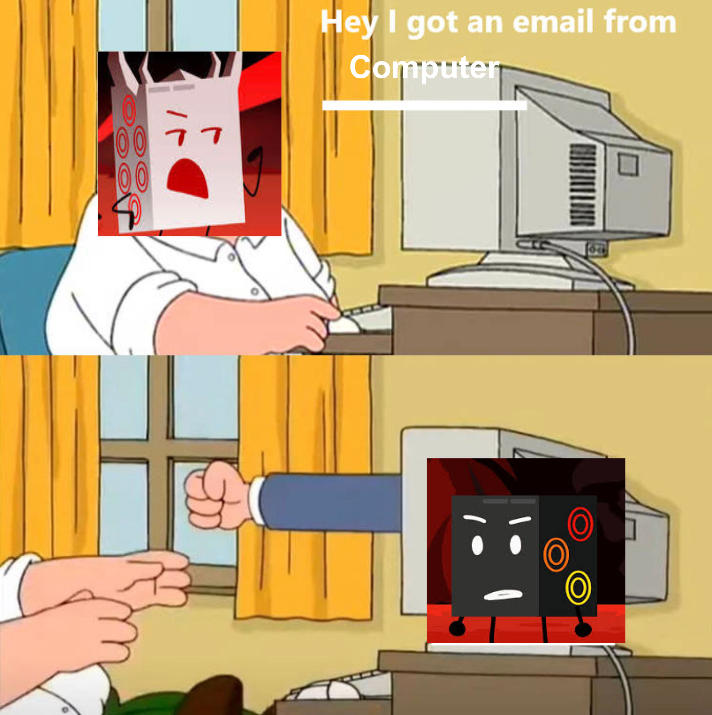 Your Computer Evil Evil Computer Gets an Email Punch by Computer by SeanTheNickJrFan on ...
