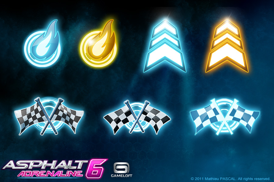 Asphalt 6 power up