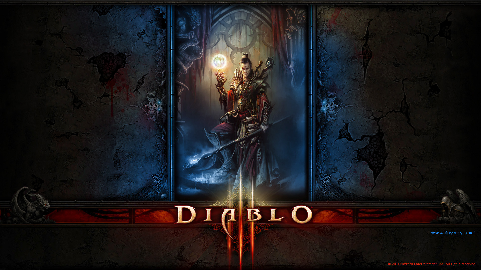 Diablo 3 Sorcier Wallpaper