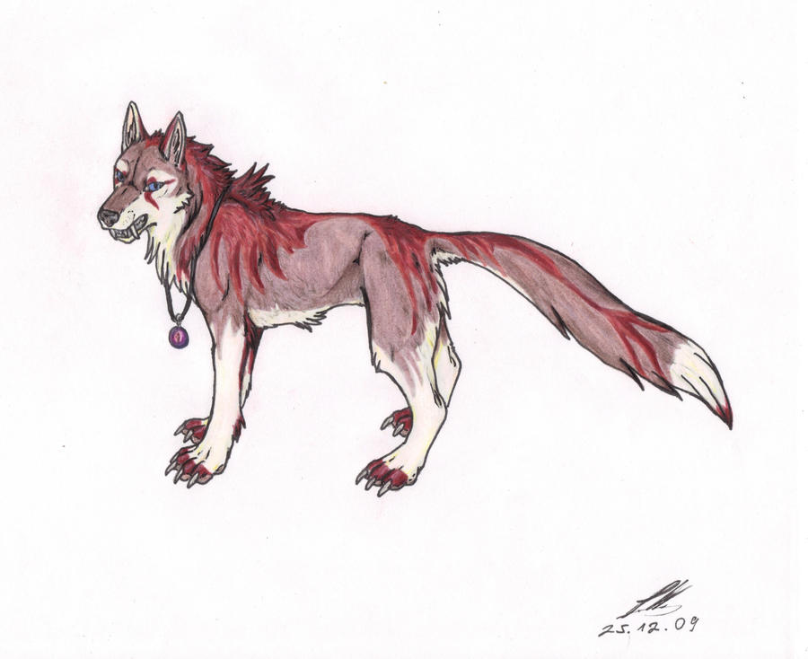 My red Werewolf by SiameseRaptor on DeviantArt