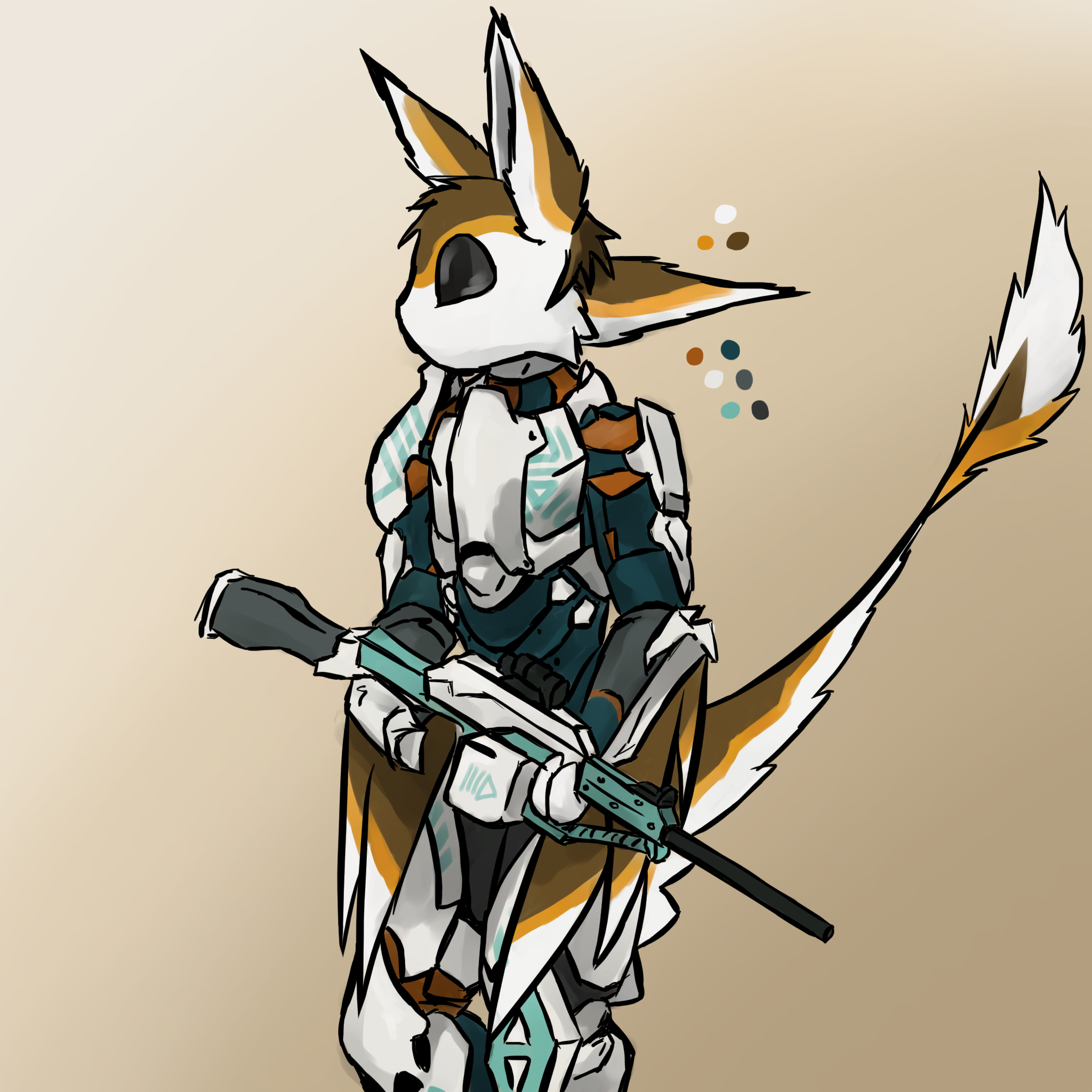 Space Raptor Deviantart Weaponized space raptor by Fluffdi on DeviantArt