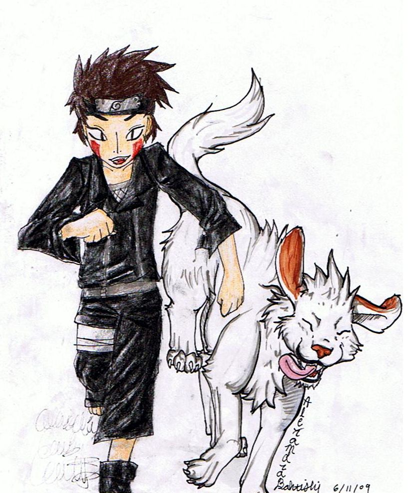 Kiba Akamaru Collab