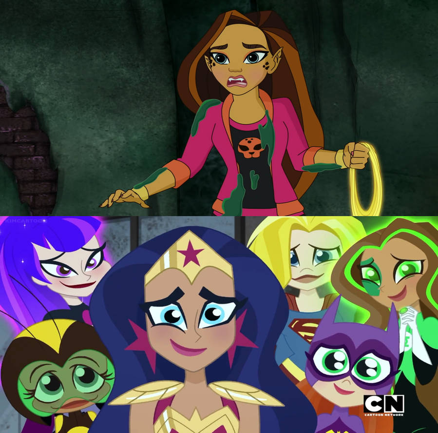 G1 Cheetah made the G2 DC Super Hero Girls cute by MetaKnightsNumber1Fa