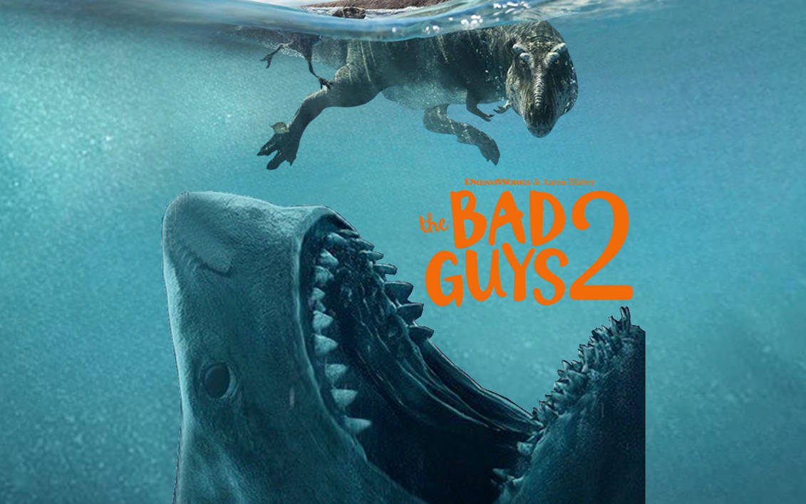 Megalodon is beneath the T-Rex by MetaKnightsNumber1Fa on DeviantArt